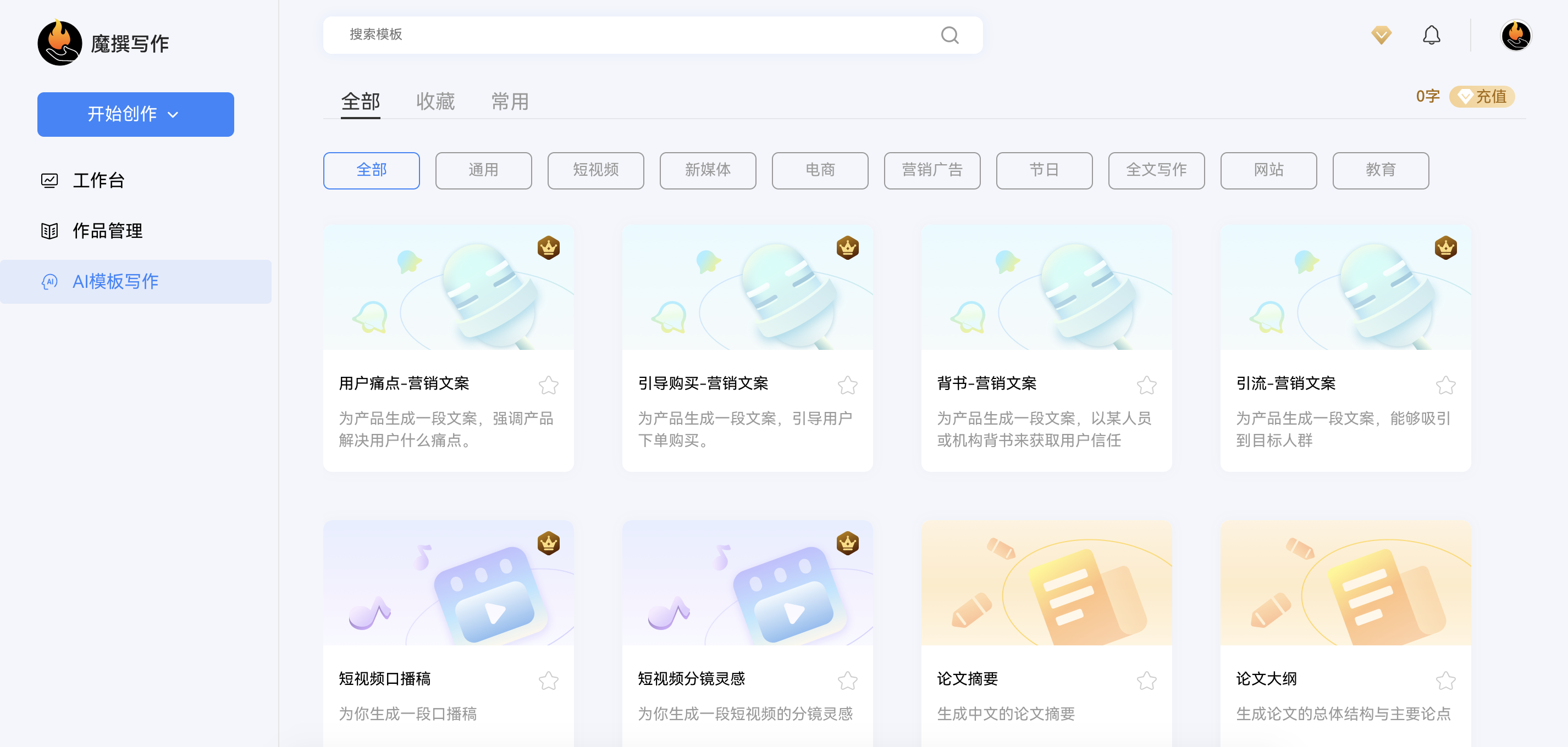 魔撰写作:点燃创作灵感的魔法,免费提供试用字数,付费29元起-AI Open:探索人工智能的无限可能